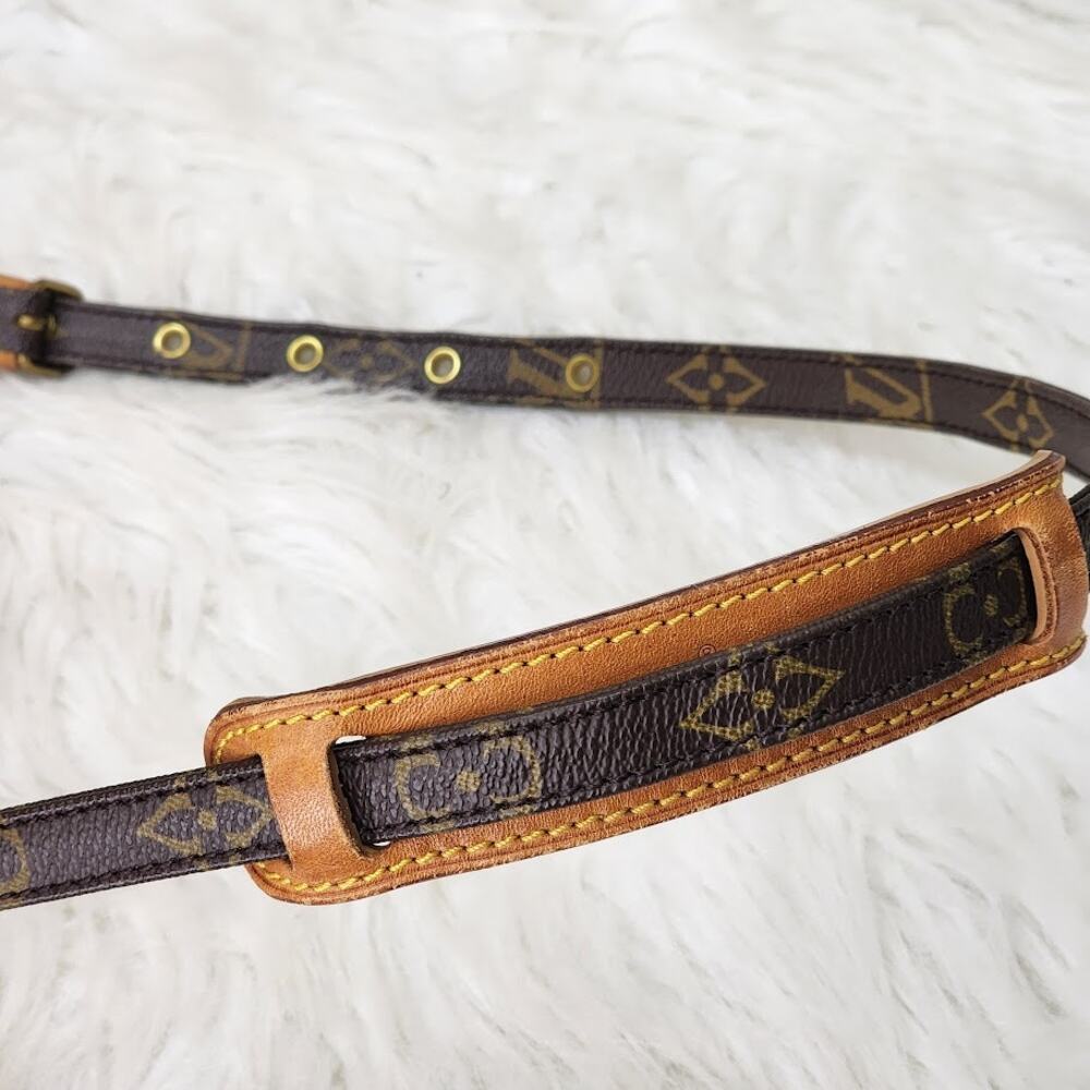 Authentic Louis Vuitton Monogram Mini Amazon Crossbody Bag Brown Vintage - Picture 11 of 16